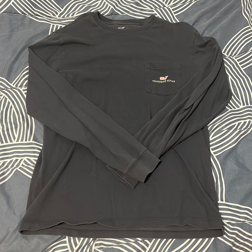 Vineyard Vines Long Sleeve Pocket Tee